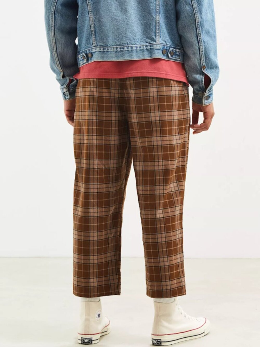Urban Outfitters Plaid Menswear Pant - Picture 2 of 6